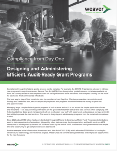 Grant Compliance screenshot