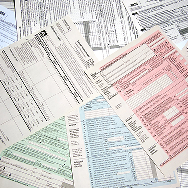 Income tax forms