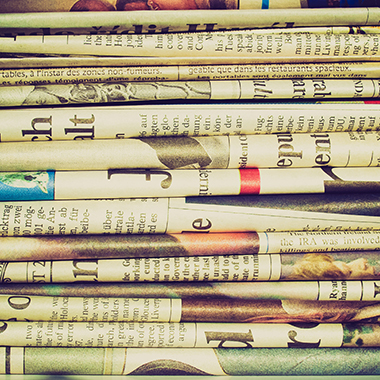 International Newspapers Stack