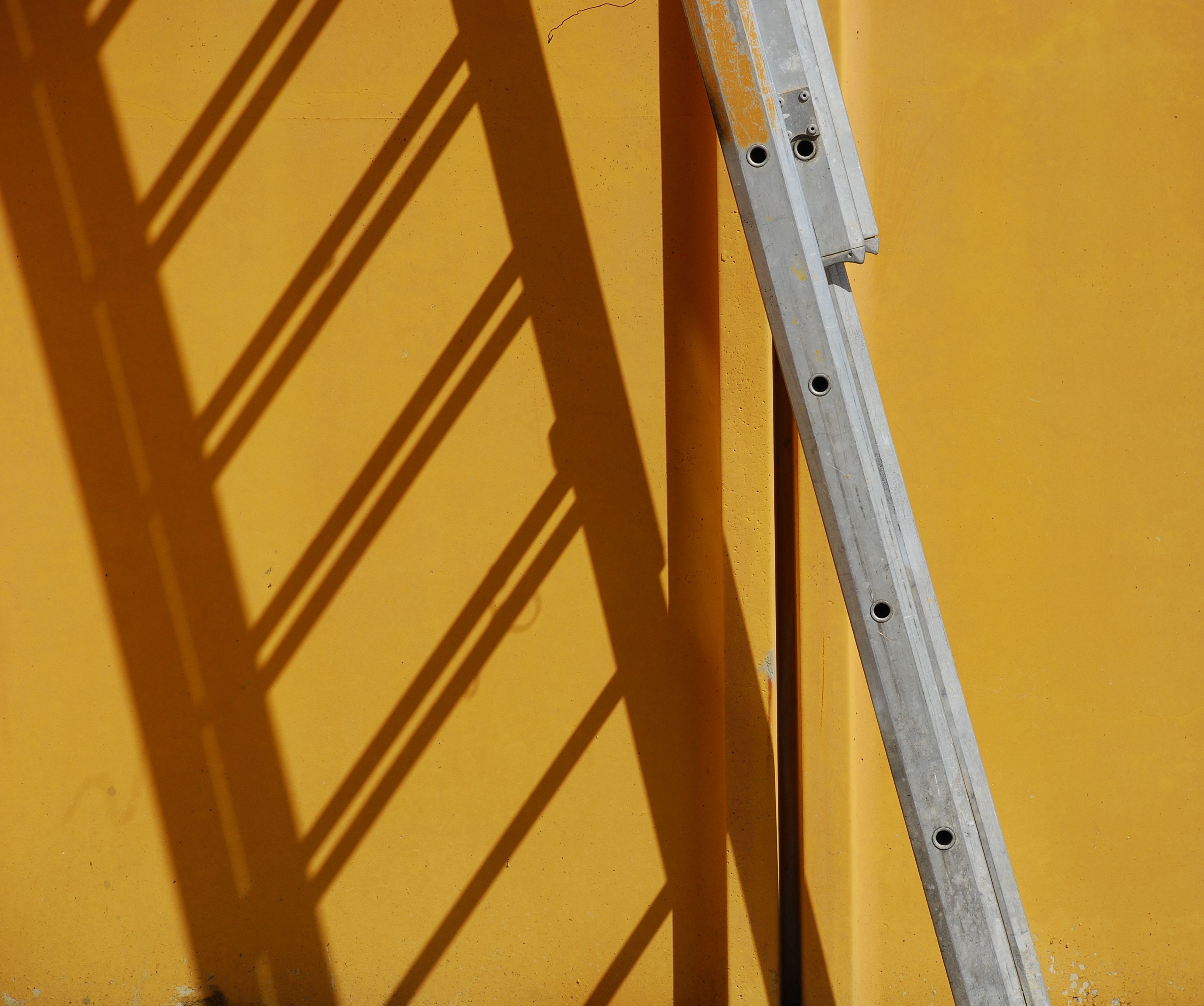 ladder and shadow
