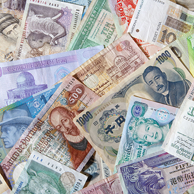 Different paper currencies