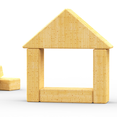 Wood house