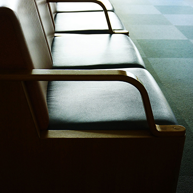 Waiting room chair