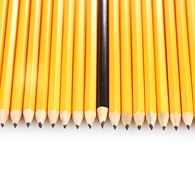 Sharpened pencils