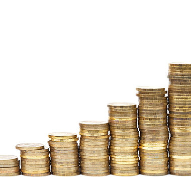 Stack of coins