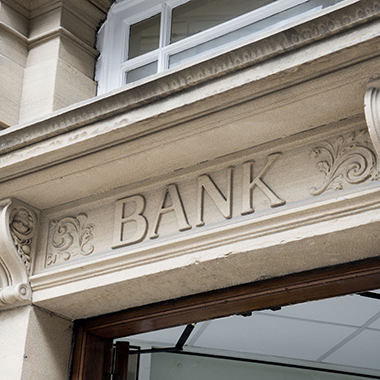 Exterior of Bank