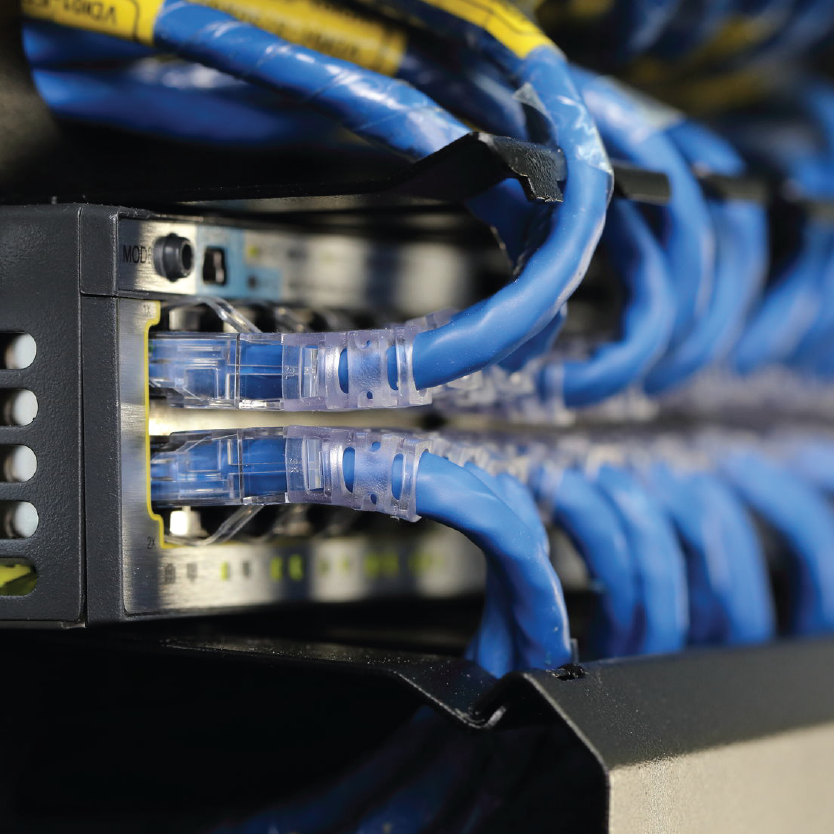Network Cable in Server Room