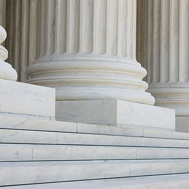 Row of Classical Columns