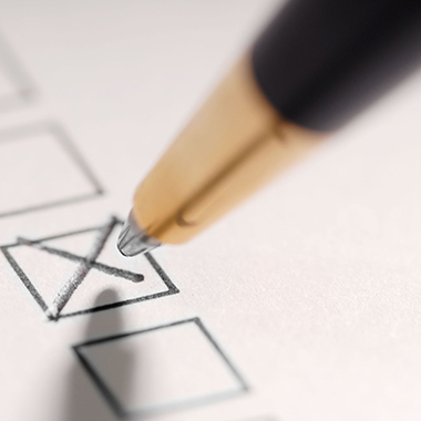 Pen Crossing Checklist Box