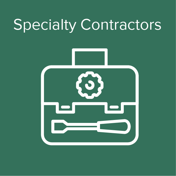 Construction - Icon - Specialty Contractors