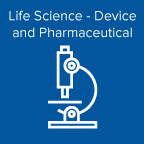 Manufacturing Icon - Life Science - Device and Pharmaceutical