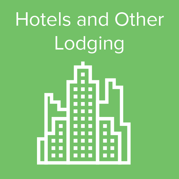 Hospitality Industry - Hotels and other lodging icon