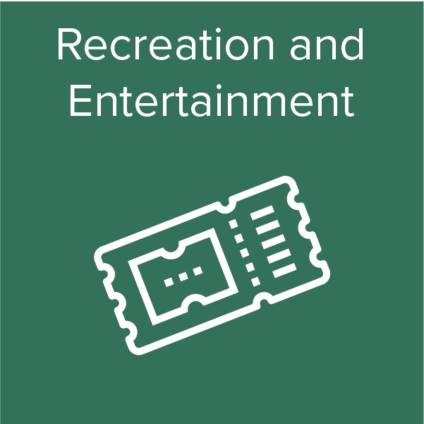 Hospitality Industry - Recreation and Entertainment Icon