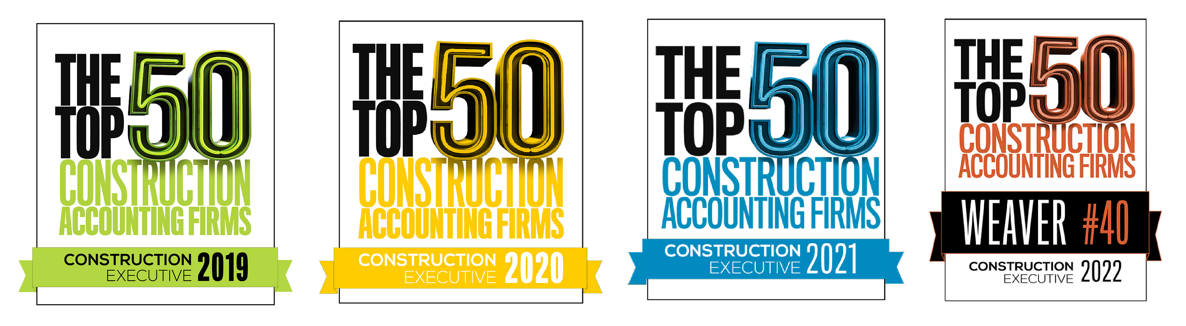 CE Top 50 Construction Accounting Firms (2019-2022)