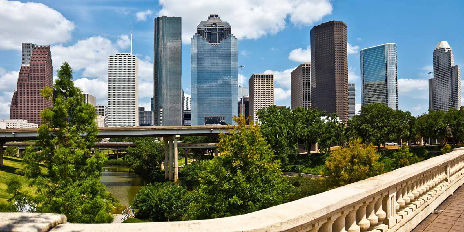 Downtown buildings in Houston
