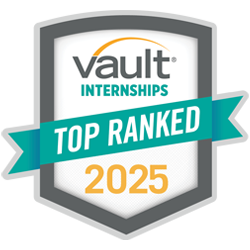 Vault Internships Top Ranked 2025