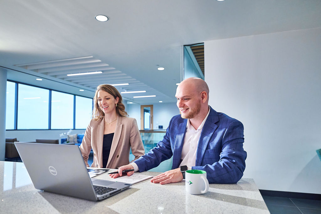 Weaver employees collaborating