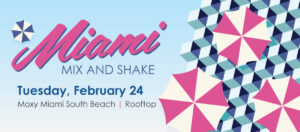 Miami Mix and Shake Event Logo