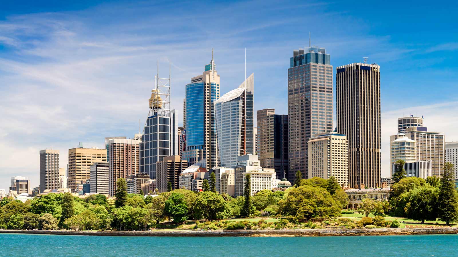 Sydney city skyscrapers