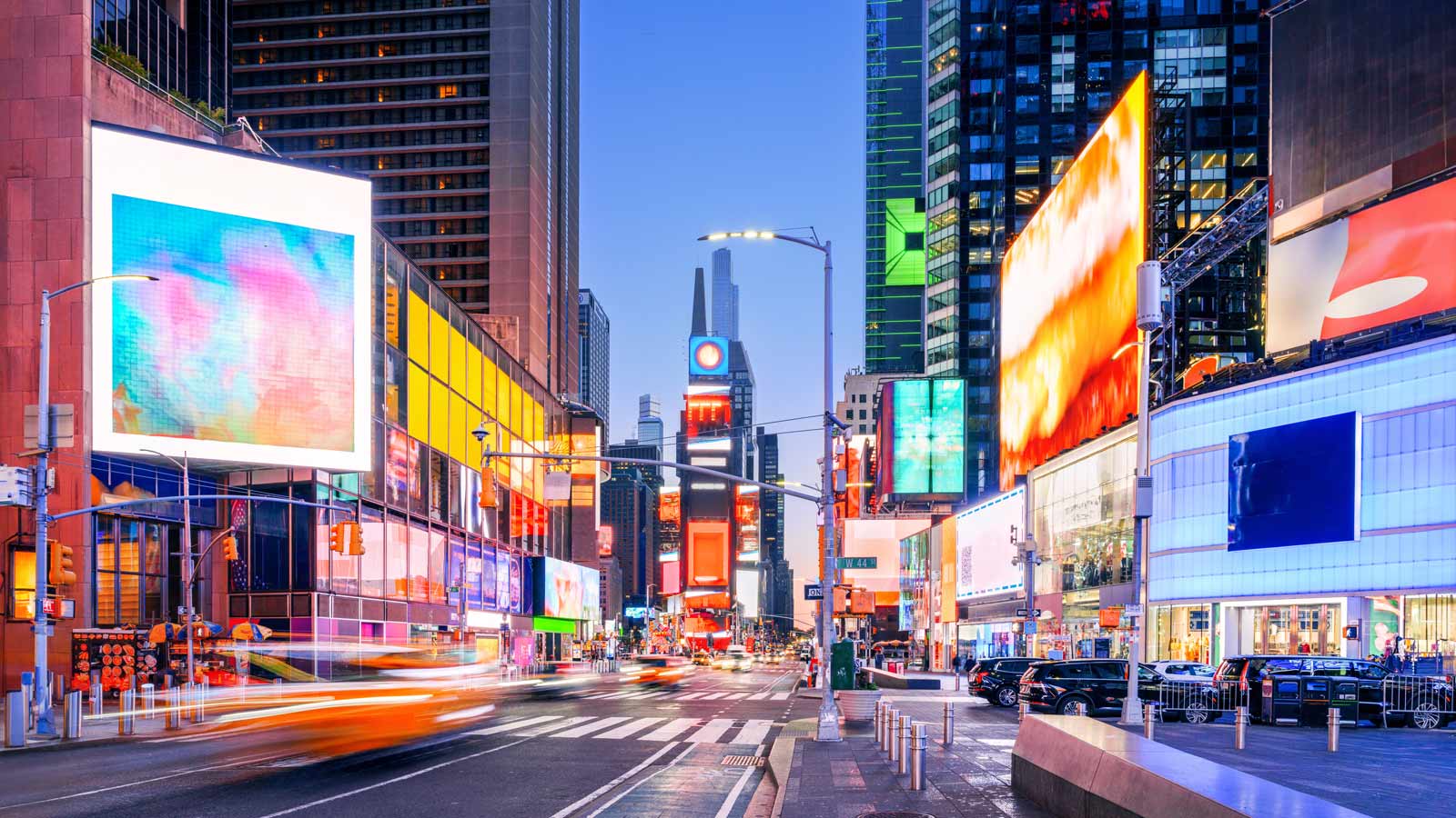 NEW YORK CITY - NOVEMBER 13, 2023: Times Square New York on Broadway.